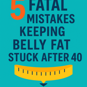 5 Fatal Mistakes That Keep Belly Fat Stuck After 40